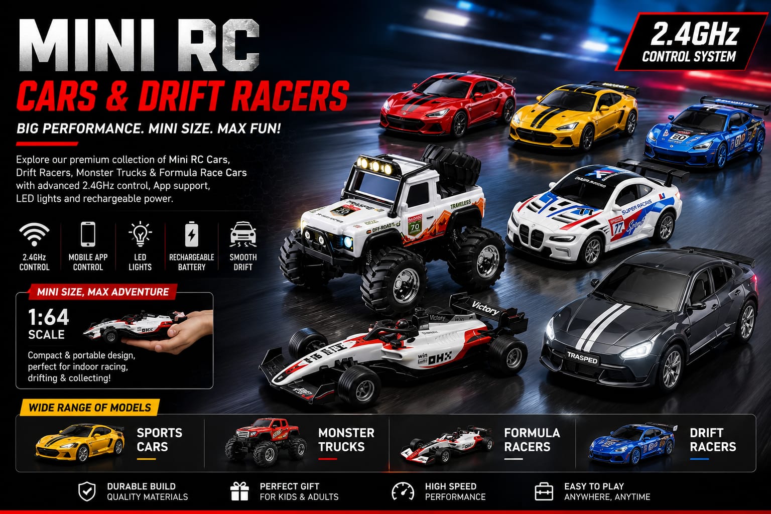 Mini rc cars